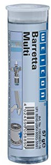 WEICON Barretta Multi 57g - Adesivo speciale in resina epossidica a 2 componenti, bianco