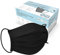 AVO+ Children's Disposable Face Masks, Pack of 50, Children's Face Masks for Children 4 Years and Older, 3 Layer Filter, Breathable with Adjustable Ear Loop, Concealed Adjustable Nose Clip, Black