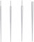 HQRKOTM 4 Pcs Nadel Stechen Set Taper Insertion Chirurgenstahl 16G für Ohr/Nase/Lippe/Bauch/Nippel/Zunge Piercing Tool Body Stretching Kit Assistant Tool