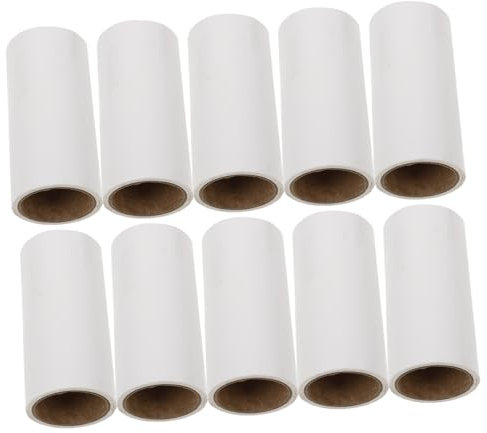 BESPORTBLE 10pcs Reusable Sticky Roller Refill for Pet Hair Remover Lint Rollers for Carpet Refill Dog Hair Remover for Clothes Couch Car Seat Carpet Bedding