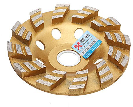 SZTVECFW 4 Pouces 100MM Diamant Enduit Bol Forme meule Disque broyeur Pierre de Granit