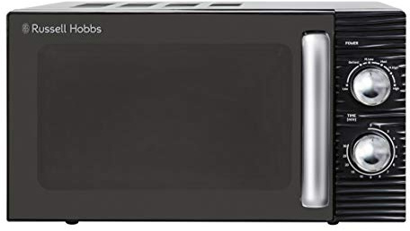 Russell Hobbs - RHM1731B-EU - 17L och 700 W inspirerad solomikrovågor, svart, med 5 effektnivåer, timer, upptiningsfunktion, lätt att rengöra