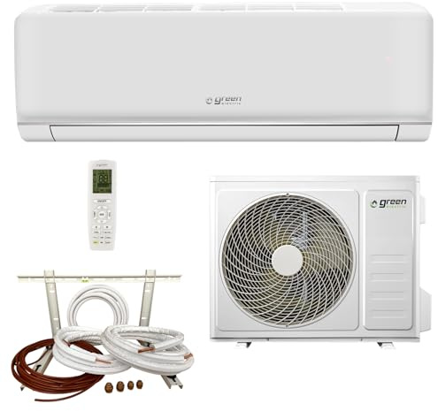 Green Electric Plus - Climatizador de aire acondicionado mono Split 12000 BTU WiFi eficiencia energética A++/A+ 3,5 kW R32 con kit de instalación de 5 metros, unidad interior y unidad exterior
