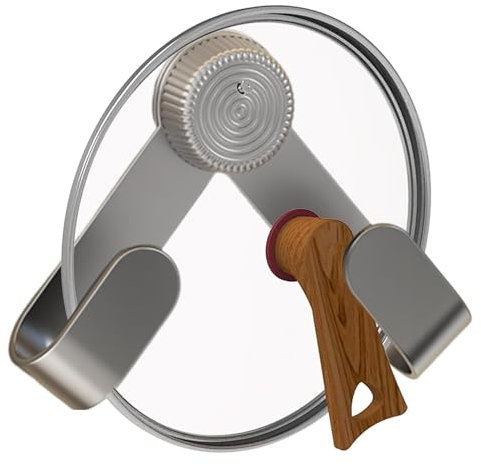 Generisch Topfdeckelhalter Deckelhalter Wand Pfannendeckel Halterung - Wandmontage Pfannendeckel Rack Ohne Bohren Topfdeckel Wandhalter Set Für Küche Aufstellen Von Topfdeckeln