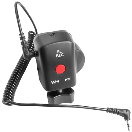 Hoite Telecomando Per Controllo Zoom Videocamera Con Cavo Jack Da 2,5 Mm Per LANC GH5 180A 130AC Batteria DV Per 190P 150P 198P VX2000E 2100E 2200E FX1000E
