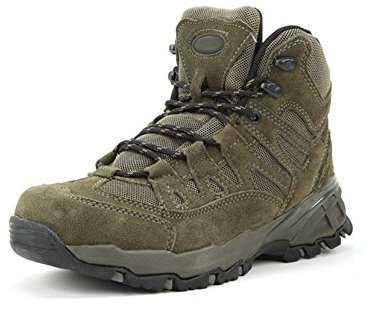 Copytec KSK GSG9 - Stivali tattici da combattimento, esercito statunitense, airsoft militare, cacciatore, paracadutisti, prepper outdoor, trekking, taglia 39, oliva, 39 EU