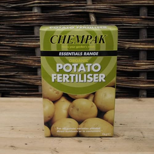 Chempak Potato Fertiliser Organic Granular Fertilizer Essential Nutrients Slow Release 1 x Chempak Potato Fertiliser 1Kg by Thompson and Morgan