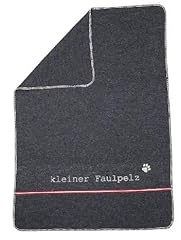 Fussenegger Haustierdecke Kleiner Faulpelz anthrazit 70 x 90 cm