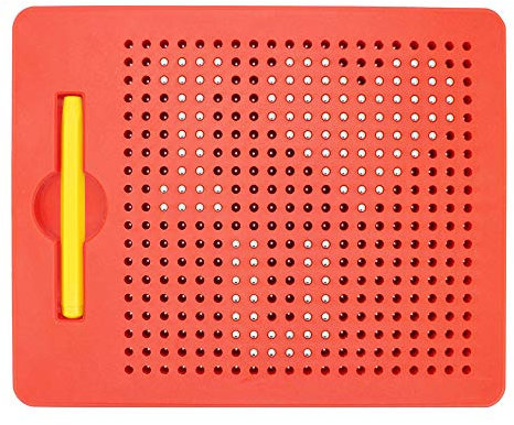 HONPHIER®Kinder Zaubertafel Magnetische Zeichenbrett Reißbrett mit Stift Stahlkugel Tablet Abwischbar Schreiben Pädagogisches Spielzeug Reißbrett Lernspielzeug für Kinder