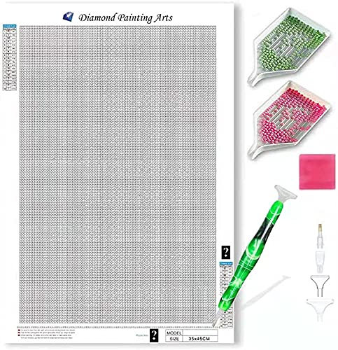 LANKYBOX Mystery Diamond Painting Kits for Adult，Square Diamonds Full Drill DIY 5D Mysterious Bilder Diamant Painting，Children Diamond Painting Art Gift Crystal Crafts Family Decoration 35 x 45cm