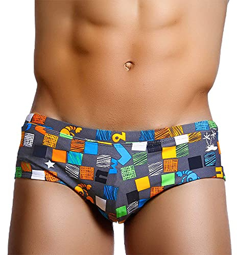 LikeJump Costume da Bagno per Uomo Slim per Nuoto Spiaggia Mare Piscina Pantaloncini Sportivi