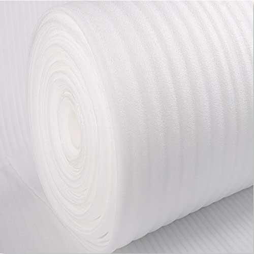 HARICSET 2 mm de Espesor Base Aislante Suelo Laminado Espuma de Polietileno Alta Densidad Recubierta con Película PE con Función de Barrera de Vapor para Suelos Laminados y Parqué(Size:1 * 20m)