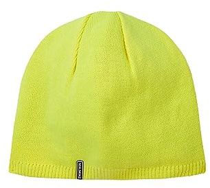 SEALSKINZ Cley, Berretto Impermeabile per Il Clima Freddo, Giallo Neon