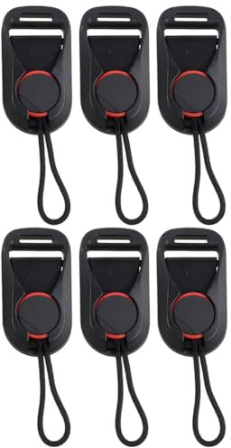 PLKSEI 6 Pièces Connecteur de la Sangle de l'Appareil Photo Adaptateur de Courroie D'appareil Photo Boucle à Dégagement Rapide de l'Appareil Photo avec La Plupart Des Caméras