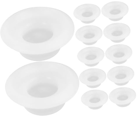 BIUDECO Swing Top Bottle Seal Gaskets 12 Pcs Leak-Proof Silicone Replacement Washers for Beer Bottles Easy Installation for Home Brewing and Fermentation