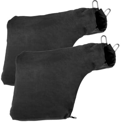 Dzxin Lot de 2 sacs à poussière pour scie à onglet modèle 255 avec fermeture éclair et support réglable pour scie à onglet modèle 255 (noir)