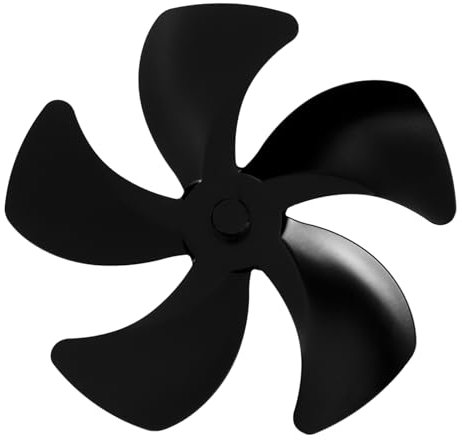 GLSTOY Aluminum Wood Burning Stove Fan Heat-powered Quiet Operation Wood Stove Accessories