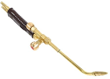 DIYEAH Propane Welding Torch Tool Self Ignition Turbo Flame for Soldering Brazing Plumbing Home Use Adjustable Oxygen Acetylene Torch Kit