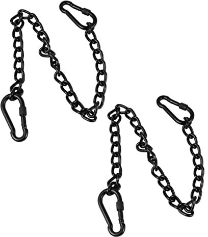 GANAZONO 2pièces Chaînes De Suspension Acier Inoxydable pour Fauteuils Suspendus Et Hamacs Résistantes Aux Intempéries pour Usage Intérieur Et Extérieur