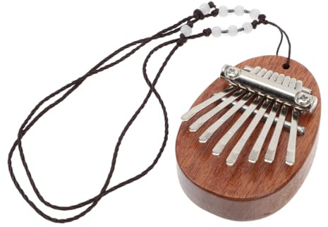 Toddmomy Mini Daumenklavier Fingerklavier Kalimba Für Anfänger Musikspielzeug Einfach Zu Bedienen Tragbar Naturbelassener Klang