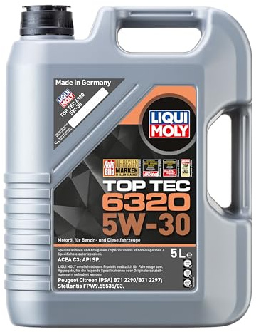 LIQUI MOLY Top Tec 6320 5W-30 | 5 L | Motoröl | Art.-Nr.: 23158