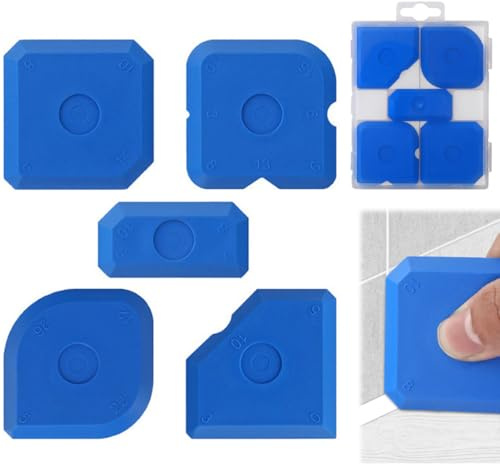 ZENQARI 1 Pièce Presch Set de lisseurs de joints Pour Obtenir des Bords Très Droits des Joints Lisses Parfait pour Joints Traitement de Lissage des Matériaux d'Étanchéité