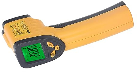 CFTGIW Thermomètre Infrarouge Affichage Numérique Pistolet à Température Non ? 50? 600 ℃ Gun TEM