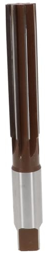 H8 Manual Reamer with 6 Straight Flutes for Accurate Hole Machining and Repair (32mm H8)