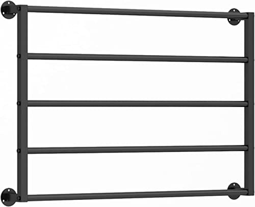 IYUESQ Porta Nastri, Moderno espositore da Parete per Nastri in Metallo per la Stanza dei lavori Artigianali, espositore Commerciale per Nastri, Cinture, Asciugamani, Carta da Regalo, 5/9