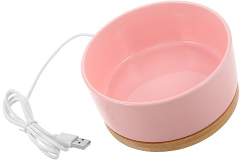 BESPORTBLE Ciotola Termica per Acqua per Gatti Ciotola Riscaldata per Cani all Aperto Cavo Anti-masticazione Incluso per Inverno Garage