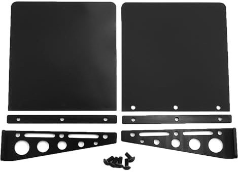 Aramox Decorazione Paraspruzzi, Materiale Metallico, Migliora il Realismo e le Prestazioni per Camion e Rimorchi Telecomandati in Scala 1/14