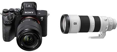 Sony Alpha 7 IV Vollformat Systemkamera mit 28-70 mm f/3.5-5.6 IIV – 33 MP, Echtzeit-Autofokus, 10 B/s, 4K 60p Video, Touchscreen + 200600G