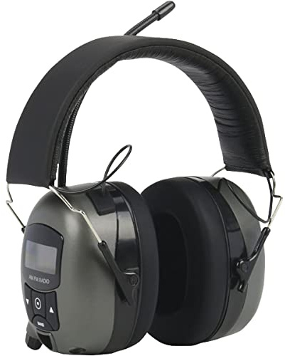 Safety Works 10121816 MP3/AM/FM Digital Radio Ear Muffs