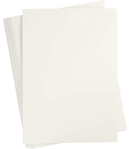 Tonkarton A2, 420x600mm, 180 g, elfenbeinfarben, 100 Blatt