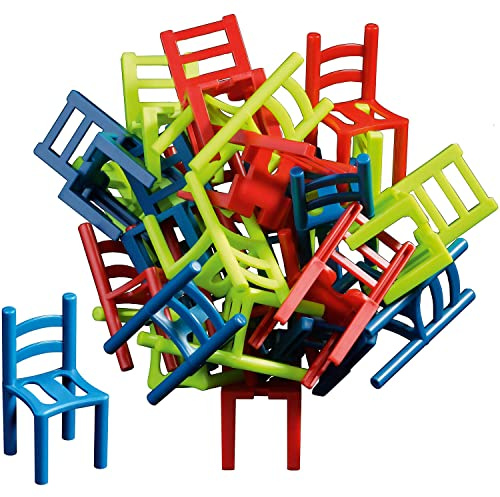 Philos Stoel op Stoel stapelspel 38x38 mm