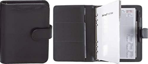 bind Terminplaner Standard A5 Lederimitat ohne Kalender schwarz