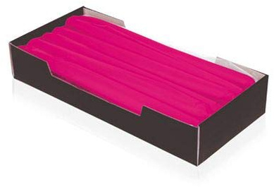 Spitzkerzen Pink 250 x 25 mm, Inhalt 12 Stück