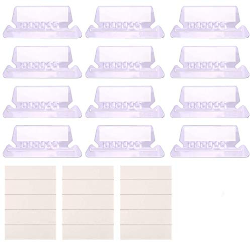 INTVN Hängende Ordner Tabs PVC Ordner Tabs Hängeregister Beschriftungsschildchen für schnellen Identifizierung von Hängemappen, 160 Stück