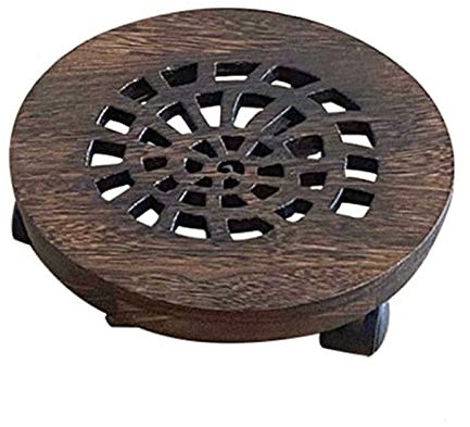 Bonsai Ständer Pflanze Caddy mit leicht bewegenden Caster-Rädern beweglich Pflanzer Dolly-Trolley-Tablett-Palette im Freien Innen-Baum-Blumenständer-Pflanzer Vase Podest ( Color : A , Size : S )