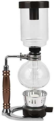 ZAYRAY Japanischen Siphon Kaffee Tee Siphon Topf Vakuum Kaffee Glas Typ Kaffee Filter 3 Cup