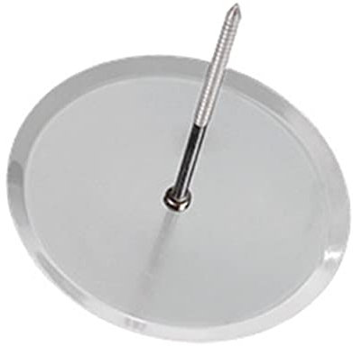 susiodeu Edelstahl Kuchen Blumen Nagel tragbarer Rost Korrosionsschutz Ersatz Küchen Cupcake Stand Nagel Zubehör, 7.5 x 7 cm