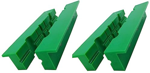 Kanylavy 2 Sätze mit 6 (Ca. 15 Cm) Schraubstock-Schutzbacken-Set, Schraubstock-Schutz, Magnetische Schutzstange