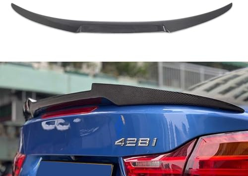CHYPAAK pour BMW 4 Series M4 F82 F83 CS M4 PSM P Style, aileron supérieur de Coffre arrière de Voiture, aileron de Queue de Voiture, Accessoires de Kit de carrosserie en Carbone véritable, E F83 M4