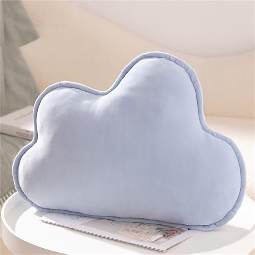 champracer Niedlich Plüsch-Kissen, Schmetterlinge, Wolken, Blätter Nickerchen-Kissen, Weiche Flauschige Ahornblätter, Ginkgo Biloba Kissen Dekokissen Für Kinderzimmer, Sofarückenlehne (#C)