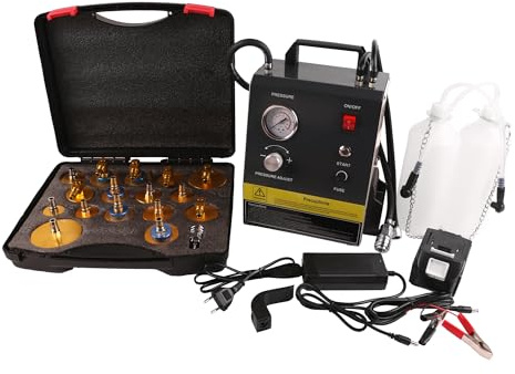 echtools Elektrischer Bremsenentlüfter und Kupplungsentlüftungsgerät mit Adapter Set