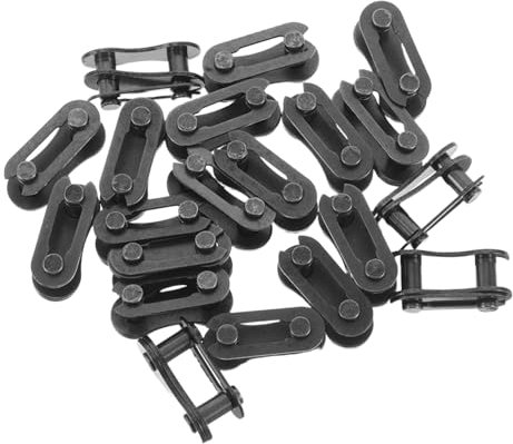 MUSISALY 20pcs Bike Chain Repair Accessories Steel Connector Links for Mountain Road Bikes