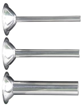 Set Of 3 Multipurpose Sausage Filling Tubes With Different Size Meat Stuffer Funnel For Kitchen Meat Stuffing BBQ Party Sausage Tool