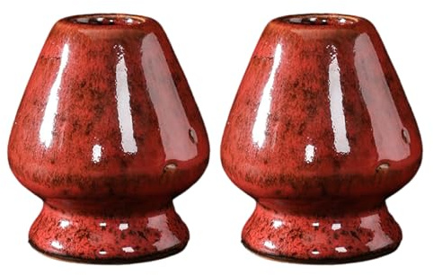our fave Soporte de cerámica hecho a mano para batidores de té y batidores de té tradicional, accesorio de ceremonia, elegante decoración de casa de té