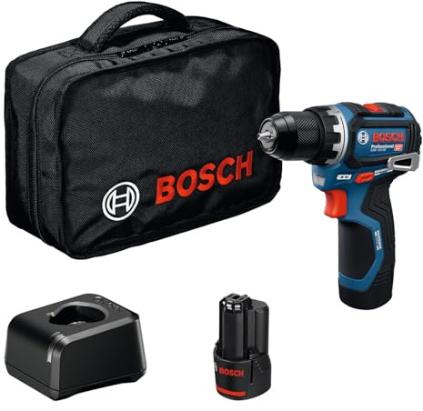 Bosch Professional perceuse-visseuse 12V sans-fil GSR 12V-32 (Advanced KickBack Control, moteur sans charbons, avec batterie 2,0 Ah, GAL 12V-20, sac à outil)