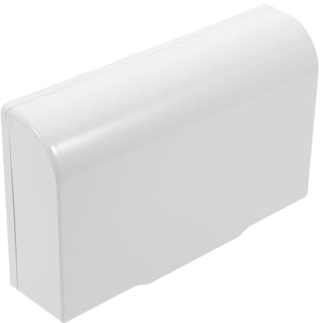 NUOBESTY Copripresa Esterna Adesivo Coprispina per Prese Elettriche Doppia 86 Tipo Scatola Elettrica Resistente alle Intemperie per Uso Esterno Protezione Spina Installazione senza